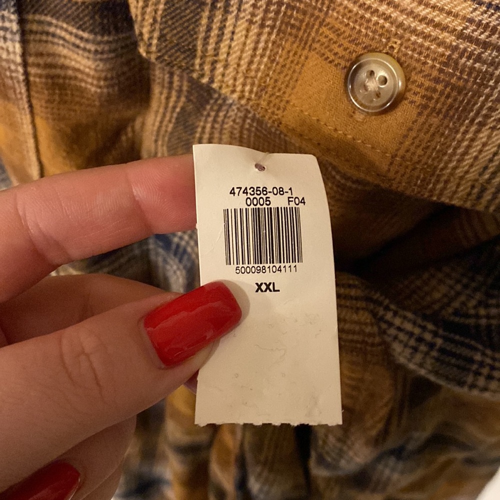 Old Navy flannel shirt - Picture 3 of 11